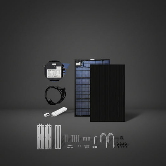 Solarmodule Balkonkraftwerk mit 2 Leichte Module MiniPV 800W